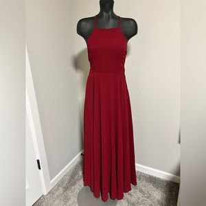 Wine Colored Dress